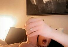 Teen Crossdressing Transsexual Sucks Cock Deepthroat Style With Passionate Moans And Cumshot Finish!