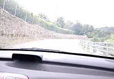 She explores the forest looking for a secluded spot