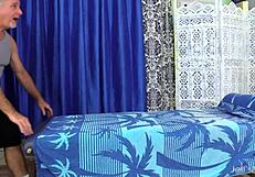 Mature Plumper Lacy Bangs Enjoys A Pussy Stimulating Massage