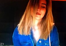 Blonde On Chaturbate Webcam Chat Session Two