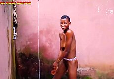 african horny slim lagos babe sherry bella cheats on her boyfriend with naughty big dick ghetto lord