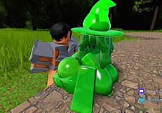 Roblox-inspired oral compilation featuring steamy blowjob scenes