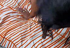 Khalessi69 tribs wet pussy with big clit close-up