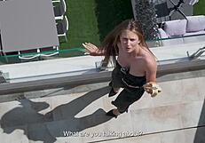 my neighbor invited me over for dinner and treated me to a dick