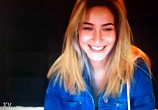 Blonde On Chaturbate Webcam Chat Session Two