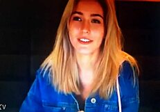 Blonde On Chaturbate Webcam Chat Session Two