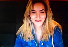 Blonde On Chaturbate Webcam Chat Session Two