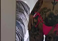 Melody Radford Models Micro Bikini