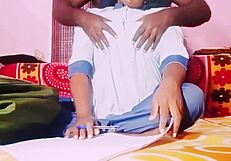 Indian Teen Girl Fucks Neighbor Uncle With Dirty Talks