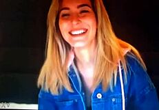 Blonde On Chaturbate Webcam Chat Session Two