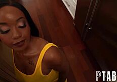 Alona catches stepdad scotty fucking lily and joins the threesome at grad party