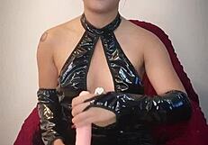 queen of joi obeys henchman in cosplay discipline