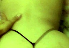 Bbw latina milf cupcake shows off in sexy thong