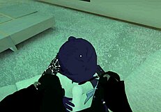 Yukoshvr kafka and furina alternate turns with goth boy