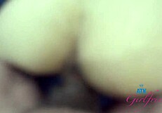 Kimmy Kimm takes creampie and puts it back inside pov