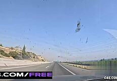 Marina's Roadside Golden Shower & Squirting Frenzy