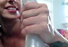 Jada Steven's Intense Anal Play And Masturbation On The Couch