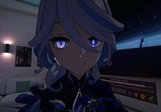 Yukoshvr kafka and furina alternate turns with goth boy
