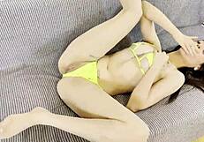 hey, my horny wife is so eager!