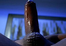 Swallowing every drop in deepthroat with balls 😈💦