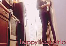 Girl Ignores You While Cleaning Kitchen, Giantess Records!