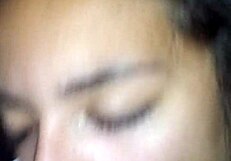 WATCH THIS LATINA GIVE A SLOPPY BLOWJOB ON COCK!