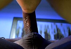 Swallowing every drop in deepthroat with balls 😈💦