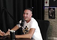 Compilados do Matheus Caetano no Bora Cast com Bruna Carlos - Parte 1 watch on sheer red