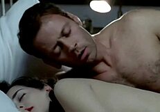 Amira Casar in red lipstick on hairy ass!