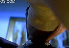 Swallowing every drop in deepthroat with balls 😈💦