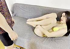 hey, my horny wife is so eager!