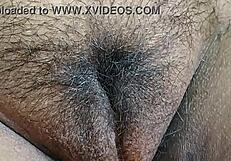 Desi Bhabi Cleans Her Hairy Pussy With Detailed Care And Attention.