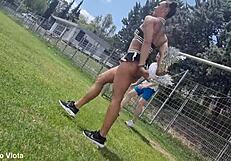 French cheerleader fit girl does piss and anal dp atm atp destroyed