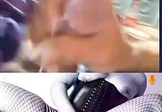 cum tribute to hotty puttta milf, lots of cum on her shaved pussy