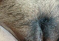 Desi Bhabi Cleans Her Hairy Pussy With Detailed Care And Attention.