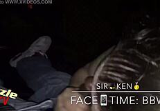 White Bbw Gives Sloppy Blowjob