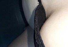 Gretala making toilet noises in the bathroom