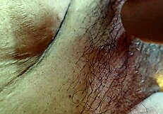 Desi Bhabi Cleans Her Hairy Pussy With Detailed Care And Attention.