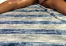 i melted this sexy chocolate queen with a hot massage and ass spreading