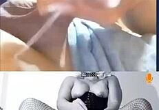 cum tribute to hotty puttta milf, lots of cum on her shaved pussy