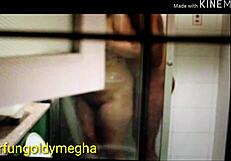 Is This The Third Night Of Our Indian Wife's Shower Threesome?