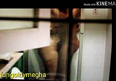 Is This The Third Night Of Our Indian Wife's Shower Threesome?