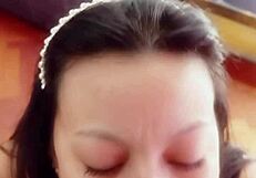 Homemade Blowjob Featuring Deep Throat and Cumshot Facial