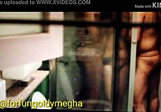 Is This The Third Night Of Our Indian Wife's Shower Threesome?