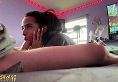 my tiny latina girlfriend gets her ass fuckd by boyfriend