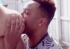 we began our passionate outdoor fuck session under the open sky