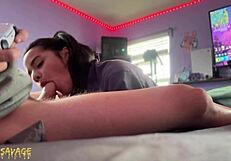 my tiny latina girlfriend gets her ass fuckd by boyfriend