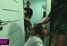 Stepmother Bottle Game With Stepfamily And Friend