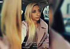 Lisa Amane's intense double penetration contrasts with her innocent look in this wild threesome scene.