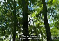 Blonde Cuckolds Boyfriend in Amateur Outdoor Fuck